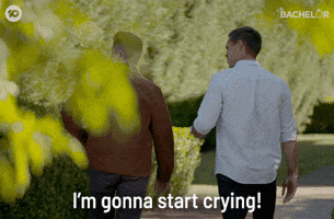 Im Going To Cry GIF by The Bachelor Australia
