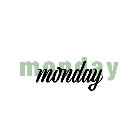 Monday Sticker by Regards Lauryn