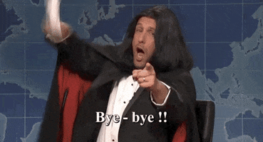 bye bye opera man GIF by Saturday Night Live