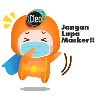 Cleo Pure Water Sticker
