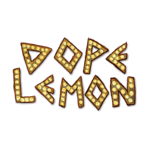 Happy Logo Sticker by Dope Lemon