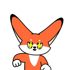 Fox Bravo Sticker by XPPen