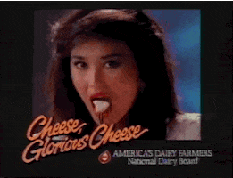 cheese eating GIF