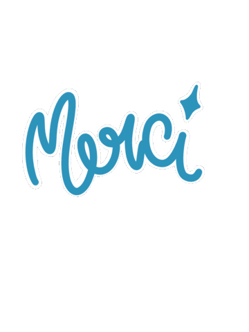 Thanks Merci Sticker