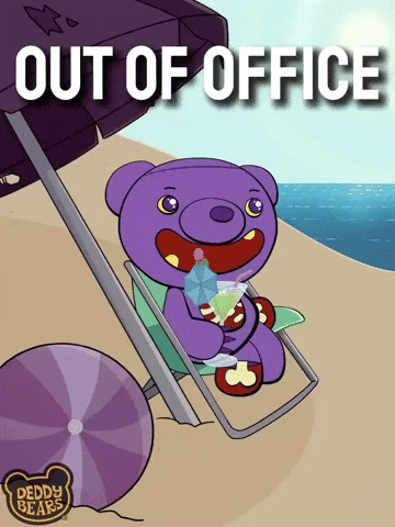 Quit Out Of Office GIF by DeddyBears