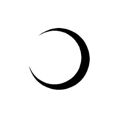 Moon Hbg Sticker by Holistic Beauty Group