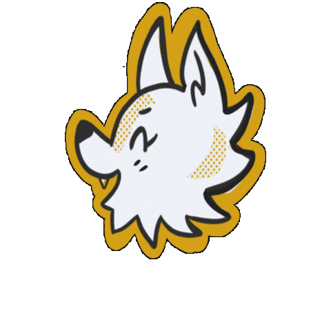 Dog Sticker by La Tamy