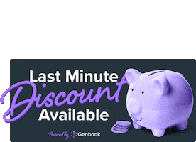 Discount Last Minute Sticker by Genbook