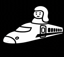 Train 旅 GIF