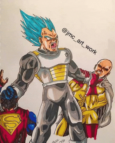One Punch Man Goku Meme GIF