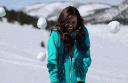 Snow Snowball Fight GIF - Find & Share on GIPHY