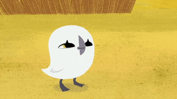 #puffin #rock #puffinrock #determined #baba #puffling GIF by Puffin Rock