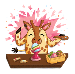 Lina Peinture Sticker