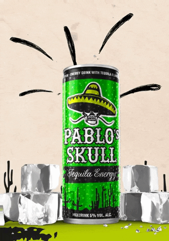 Party Wow GIF by pablos skull