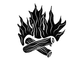 Fire Camping Sticker