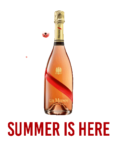 Summer Celebrate Sticker by G.H.Mumm Champagne