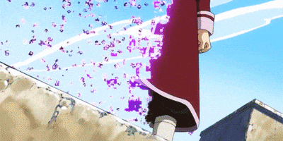 Fairy Tail Freed Justine animated GIF