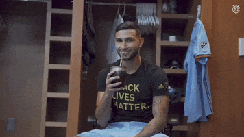 New York City Fc Drinking GIF by NYCFC