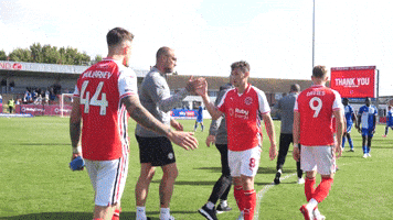 Full-Time Celebrations GIF by Fleetwood Town Football Club