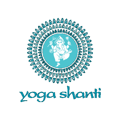 Yoga Shanti Sticker