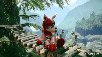 Scratching Video Game GIF by CAPCOM