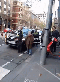 Police Respond as Assange Supporters Gather at British Consulate in Melbourne