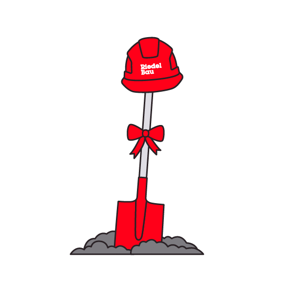 Neubau Sticker by riedelbau