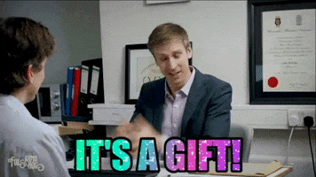 Predict Its A Gift GIF by Foil Arms and Hog