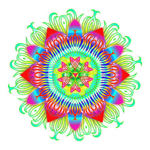 Flower Passiflora Sticker by CATALINA ESTRADA