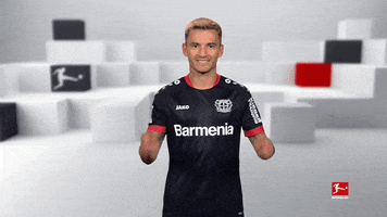 Happy Bayer 04 GIF by Bundesliga