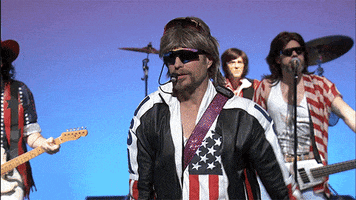 American Flag Singing GIF by Hot Country Knights