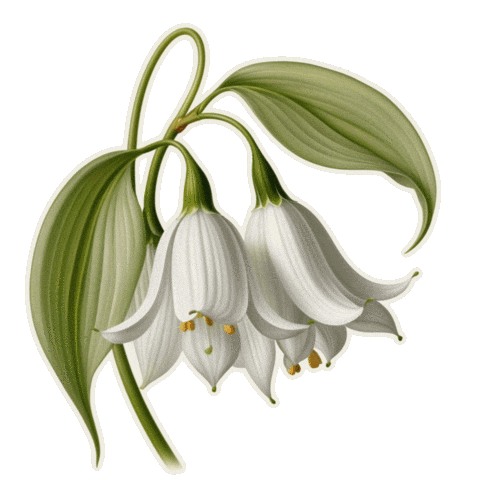 Lily Of The Valley Flowers Sticker