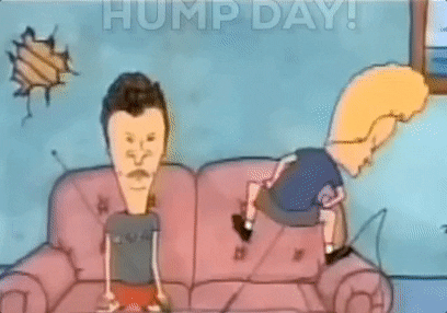 beavis and butthead hump day GIF by Leroy Patterson