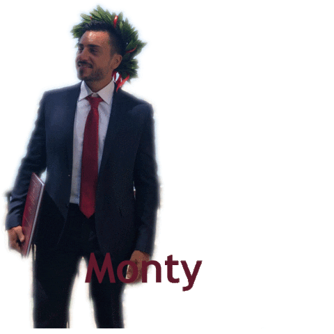 Monty Laureamonty Sticker by Neomag