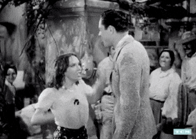 tcm love comedy woman black and white GIF