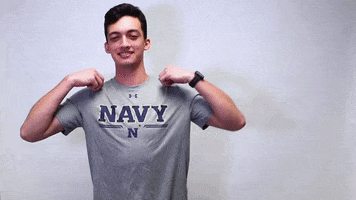 Andres Ballesteros GIF by Navy Athletics