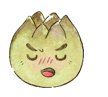 Angry Plant Sticker