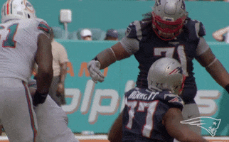 High Five Michael Bennett GIF by New England Patriots
