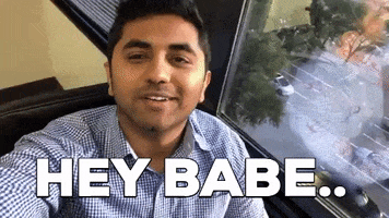 Baby Hey Babe GIF by Satish Gaire