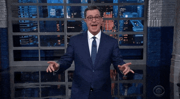 Stephen Colbert GIF by GIPHY News