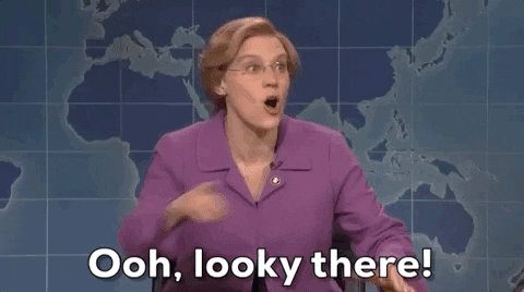 elizabeth warren snl GIF by Saturday Night Live