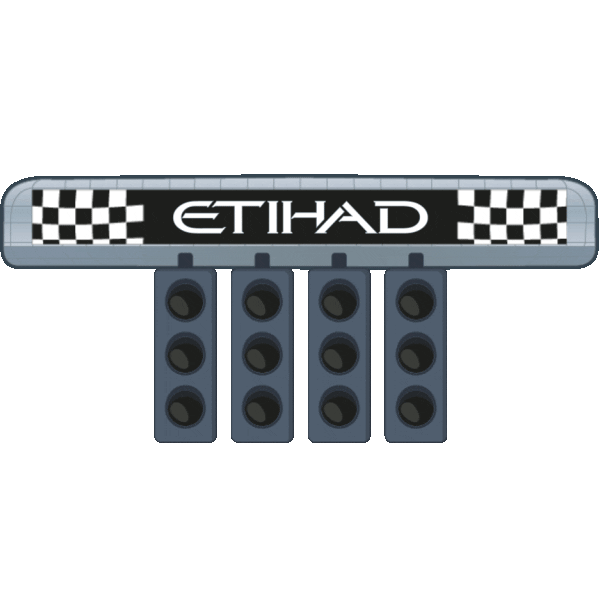 Formula 1 Car Sticker by Etihad Airways for iOS & Android GIPHY