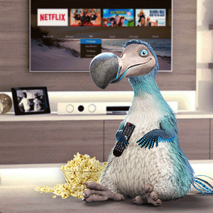 Netflix Popcorn GIF by Dodo Australia