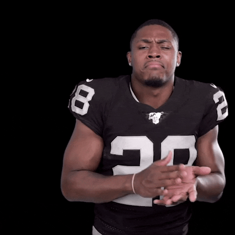 Oakland Raiders Applause GIF by NFL
