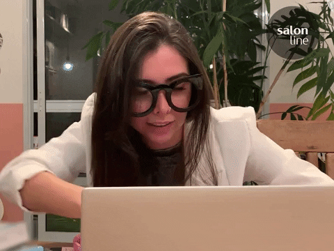 Working Youtube GIF by Salon Line - Find & Share on GIPHY