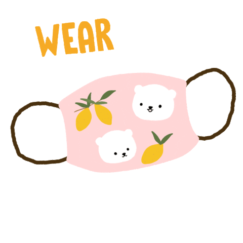 Corona Mask Sticker by SSR Cleaning Service