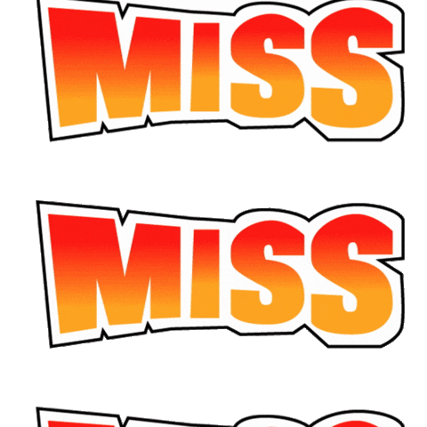 Miss Sticker