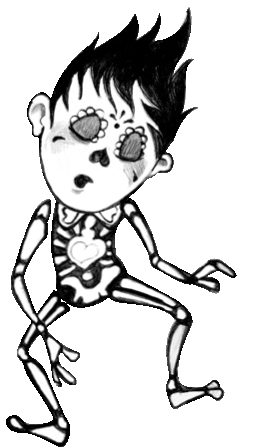 Skeletitos Sticker
