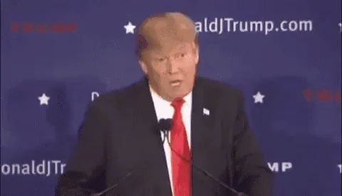 Trump Words GIF by moodman