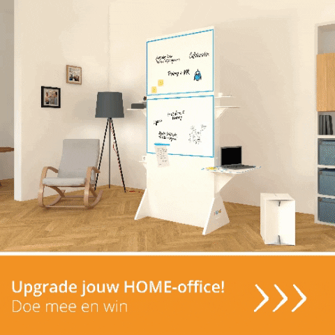 Work From Home Whiteboard GIF by LegamasterNL